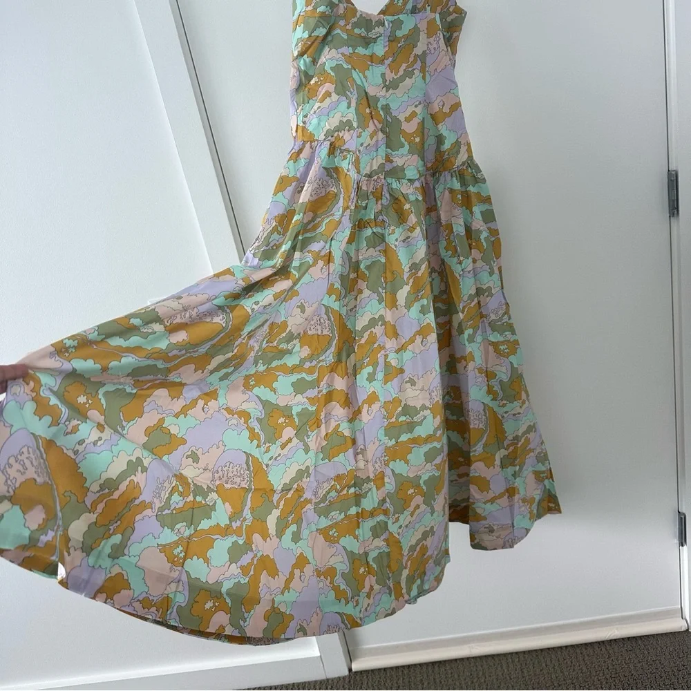 ALEMAIS
graphic-print organic cotton dress US 6, AU 10 - Picture 4 of 7